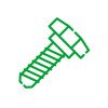 Mur Spindle Depan