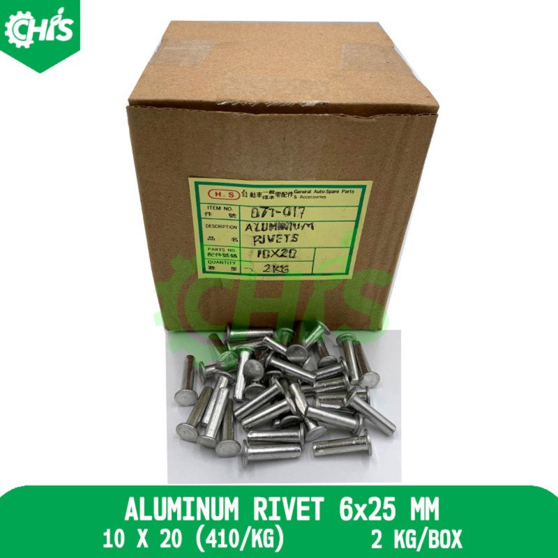 Aluminum Rivet 6,0X25