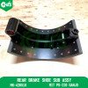 Rear Brake Shoe Sub Assy