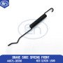 Brake Shoe Spring Front Black