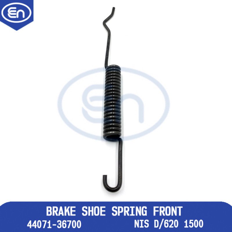 Brake Shoe Spring Front Black
