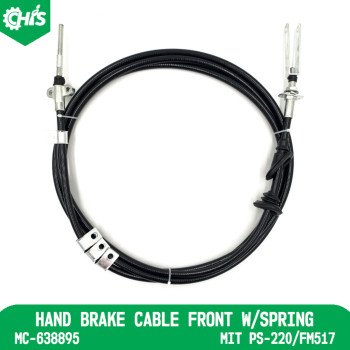 Hand Brake Cable Front W/Spring