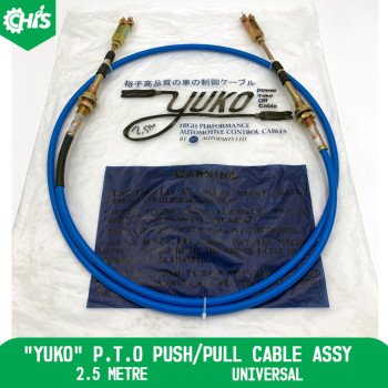 "Yuko" P.T.O Push/Pull Cable Assy