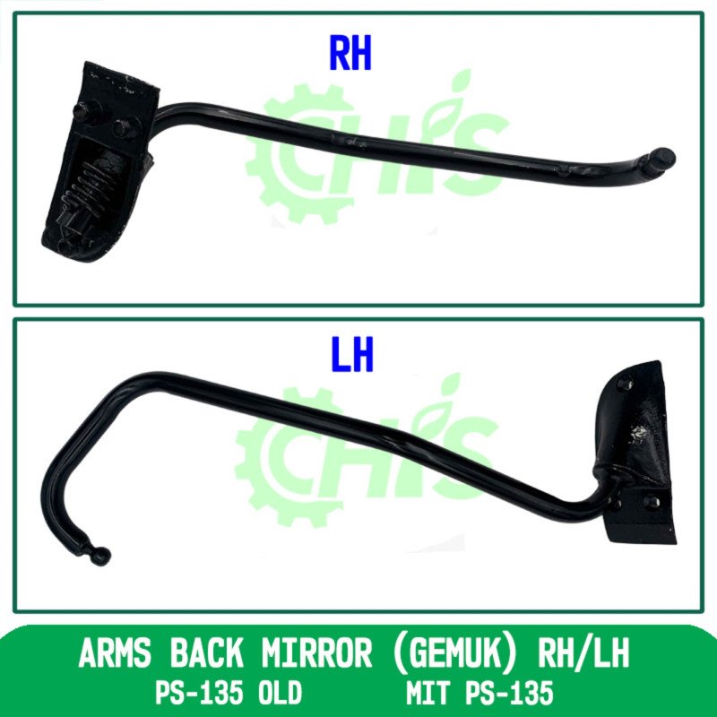Arms Back Mirror (Gemuk) Rh/Lh