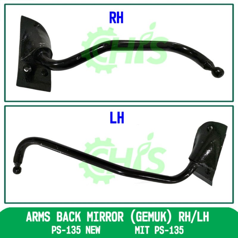 Arms Back Mirror (Gemuk) Rh/Lh