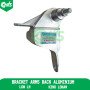 Bracket Arms Back Aluminium Low Lh