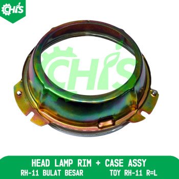 Head Lamp Rim + Case Assy