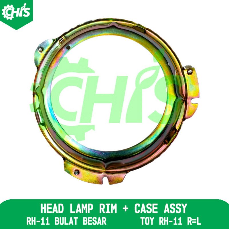 Head Lamp Rim + Case Assy
