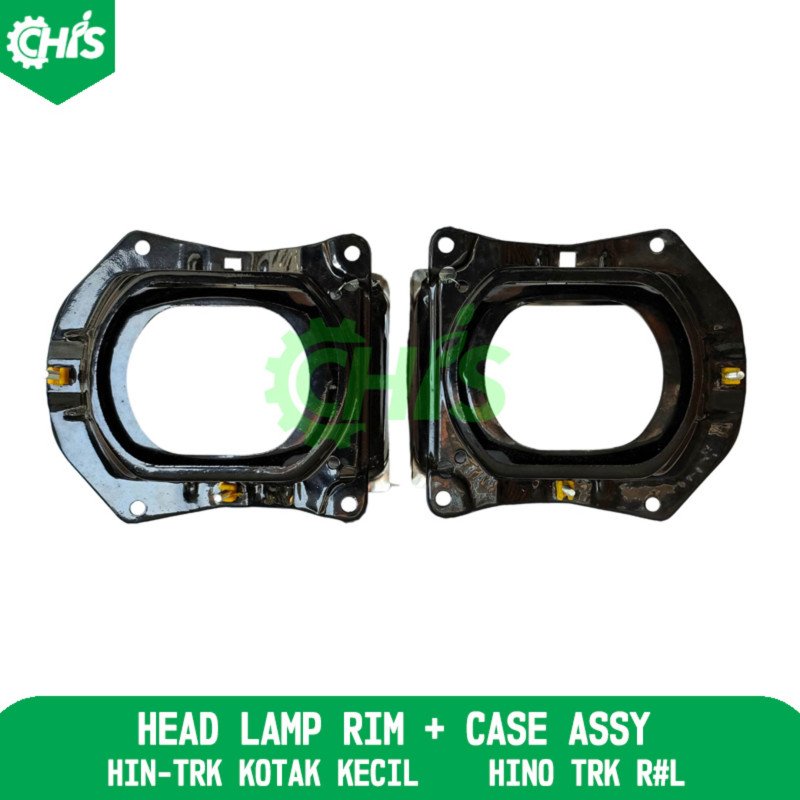 Head Lamp Rim + Case Assy