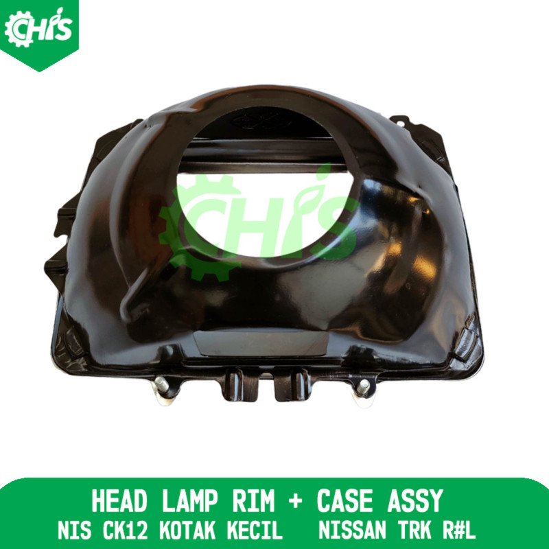 Head Lamp Rim + Case Assy
