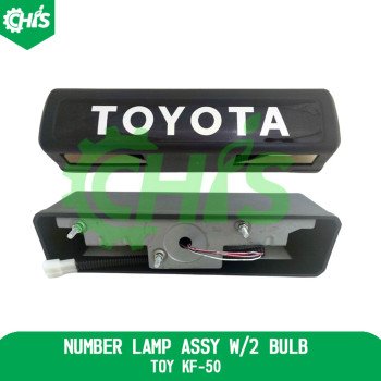Number Lamp Assy W/2 Bulb