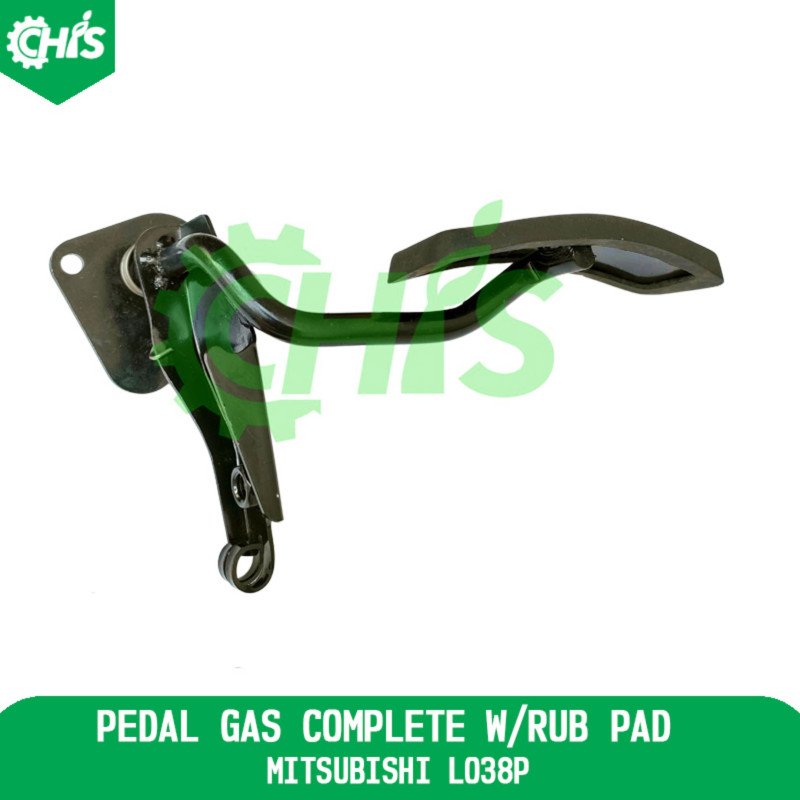 Pedal Gas Complete W/Rub Pad