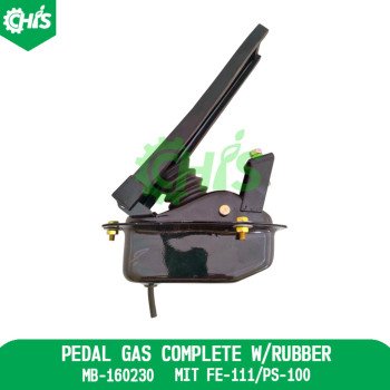 Pedal Gas Complete W/Rubber Pad