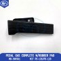 Pedal Gas Complete W/Rubber Pad
