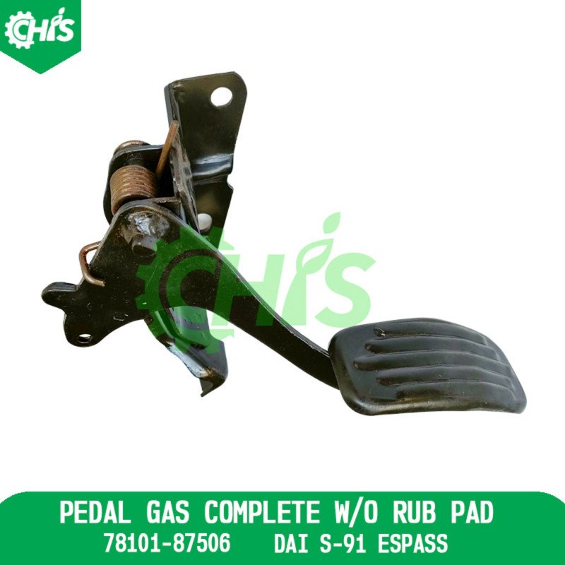 Pedal Gas Complete W/O Rub Pad