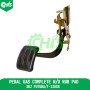 Pedal Gas Complete W/O Rub Pad
