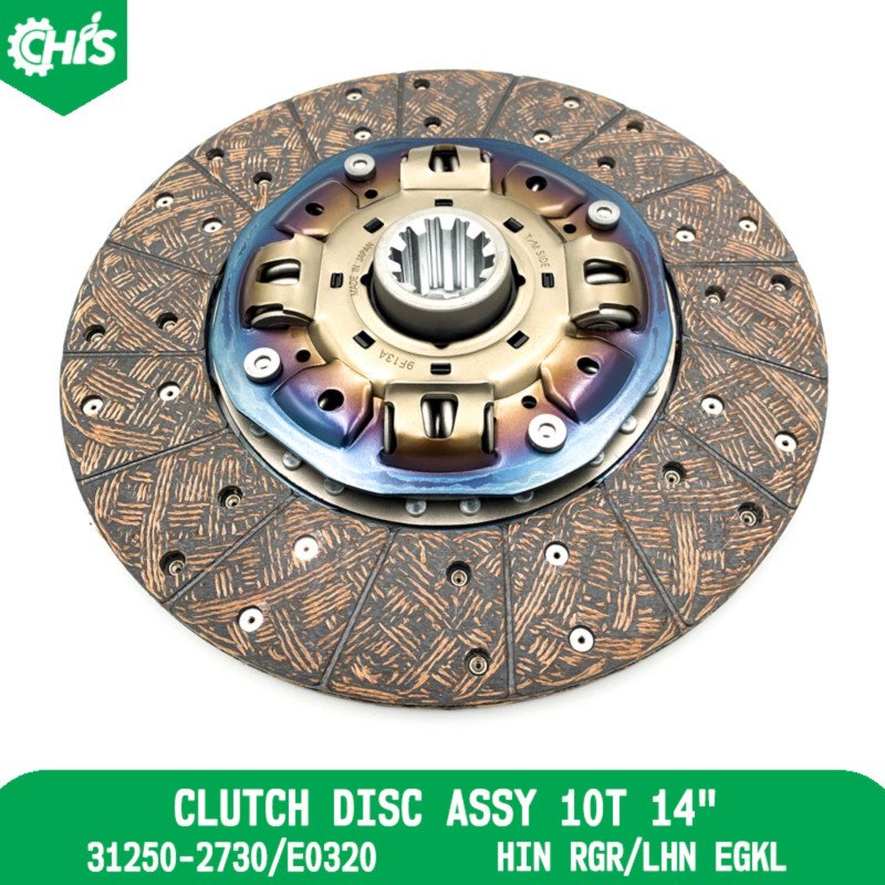 Clutch Disc Assy 10T 14"