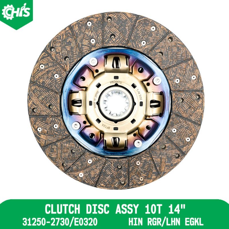 Clutch Disc Assy 10T 14"