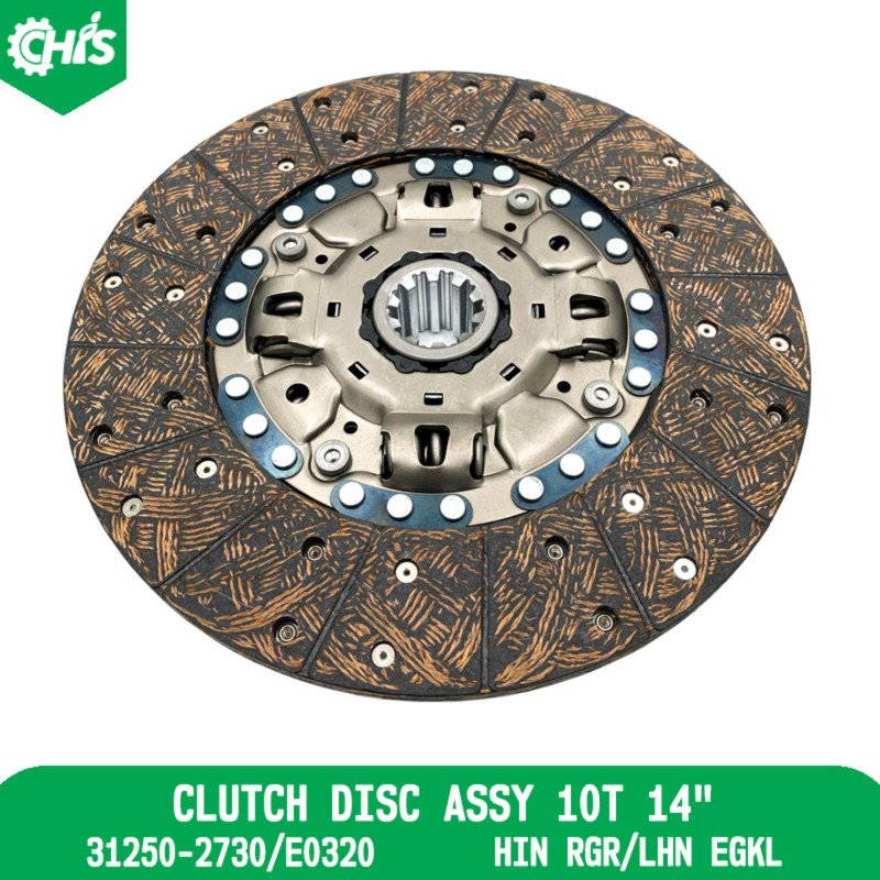 Clutch Disc Assy 10T 14"