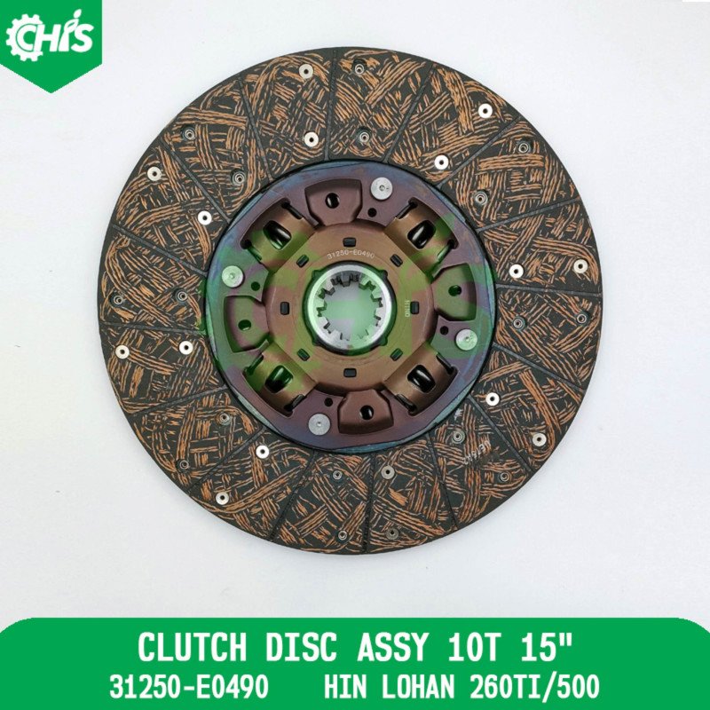 Clutch Disc Assy 10T 15"