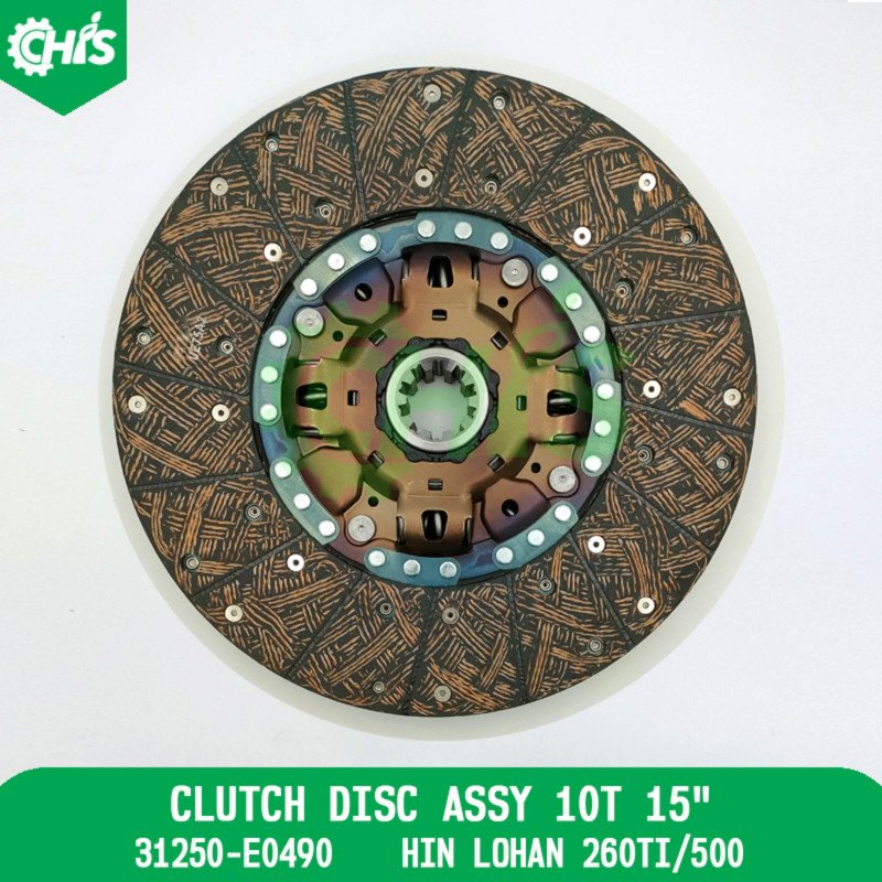 Clutch Disc Assy 10T 15"