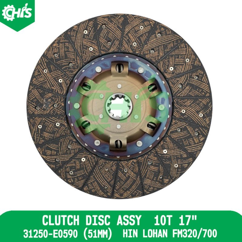 Clutch Disc Assy 10T 17"