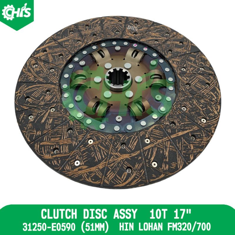 Clutch Disc Assy 10T 17"