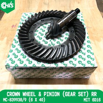 Crown Wheel & Pinion (Gear Set) Rr