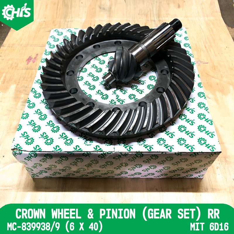 Crown Wheel & Pinion (Gear Set) Rr