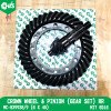 Crown Wheel & Pinion (Gear Set) Rr