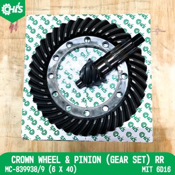 Crown Wheel & Pinion (Gear Set) Rr