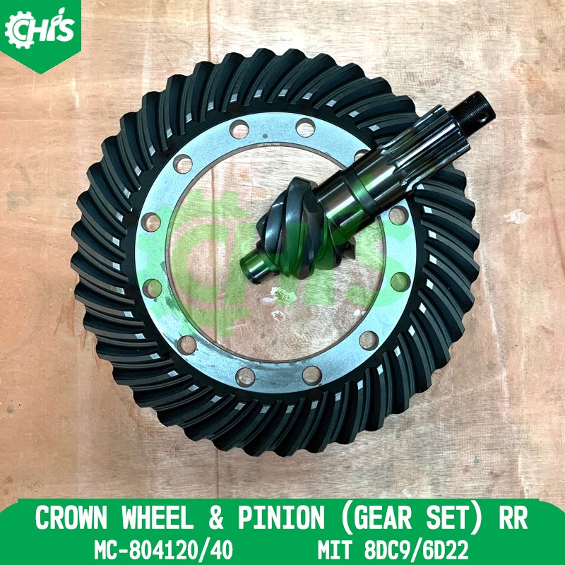 Crown Wheel & Pinion (Gear Set) Rr