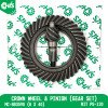 Crown Wheel & Pinion (Gear Set)