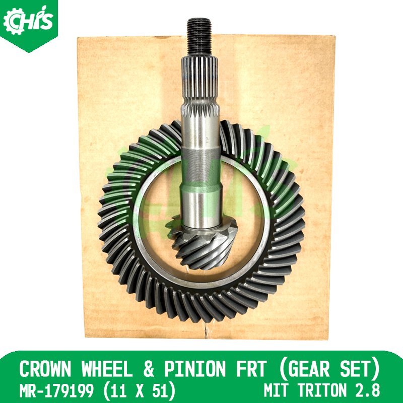 Crown Wheel & Pinion (Gear Set) Frt
