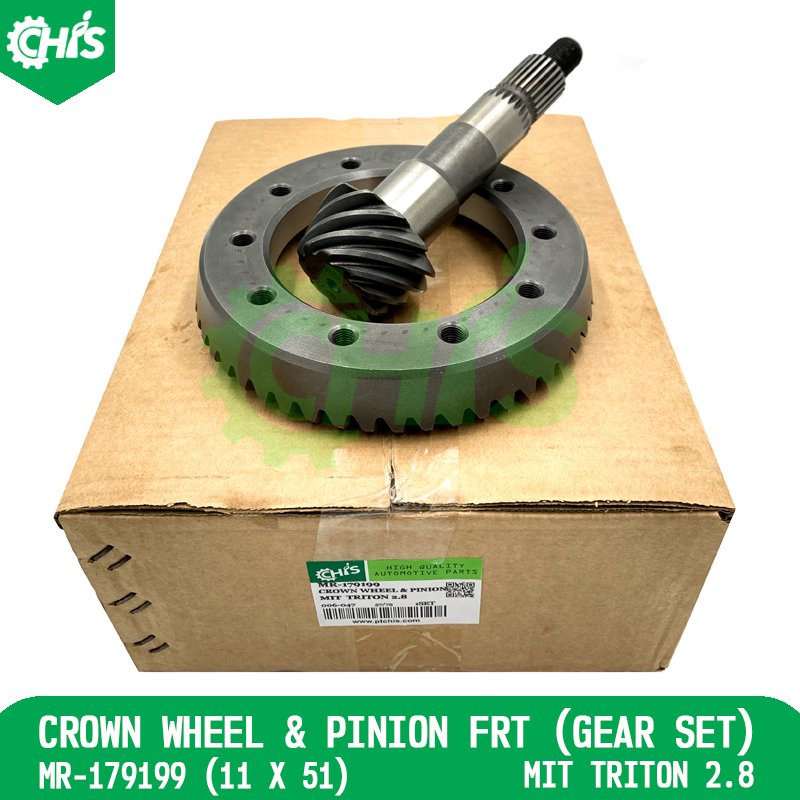 Crown Wheel & Pinion (Gear Set) Frt
