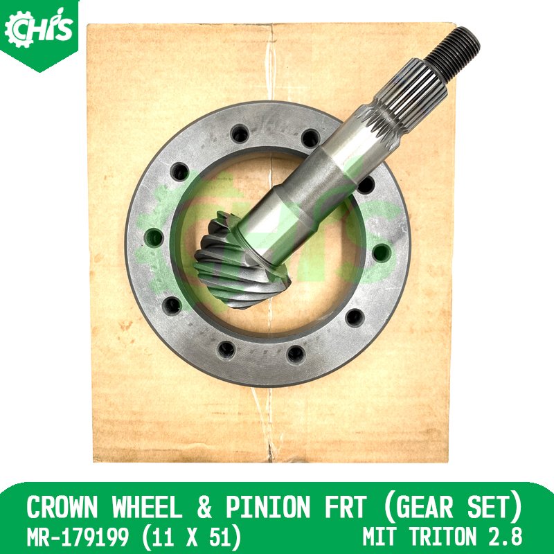 Crown Wheel & Pinion (Gear Set) Frt