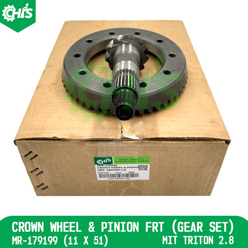 Crown Wheel & Pinion (Gear Set) Frt