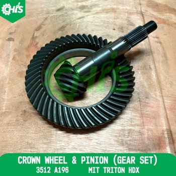Crown Wheel & Pinion (Gear Set) Frt