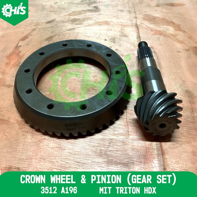 Crown Wheel & Pinion (Gear Set) Frt