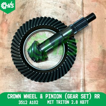 Crown Wheel & Pinion (Gear Set) Rr