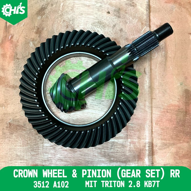 Crown Wheel & Pinion (Gear Set) Rr