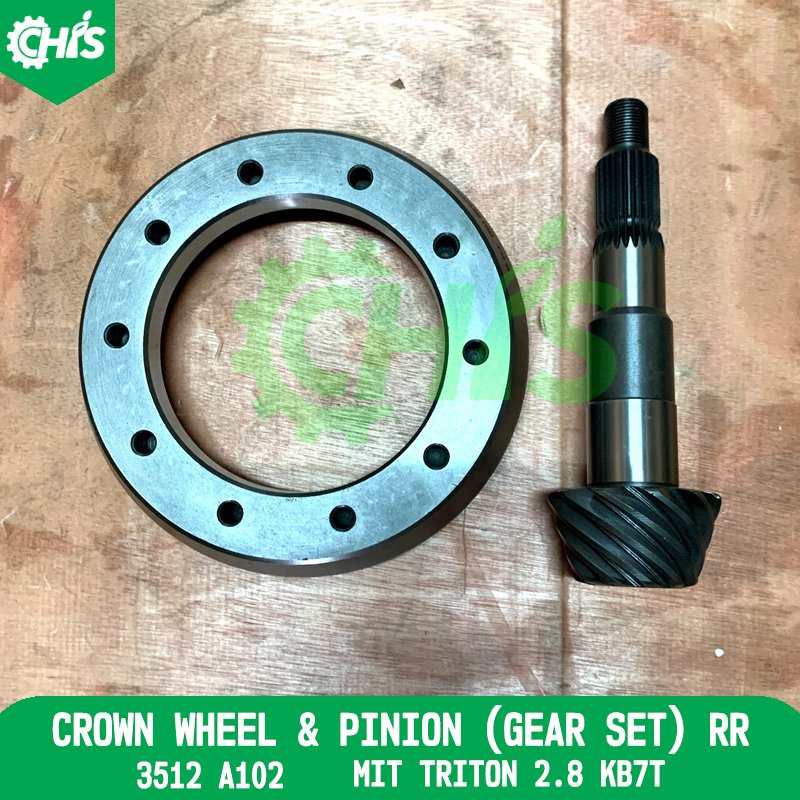 Crown Wheel & Pinion (Gear Set) Rr