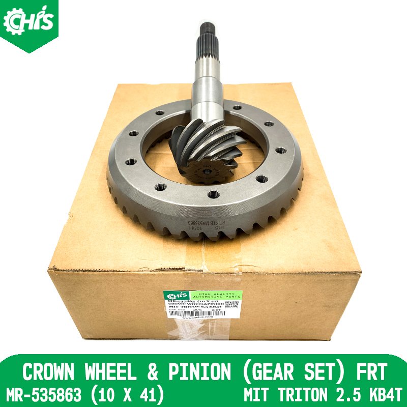 Crown Wheel & Pinion (Gear Set) Frt