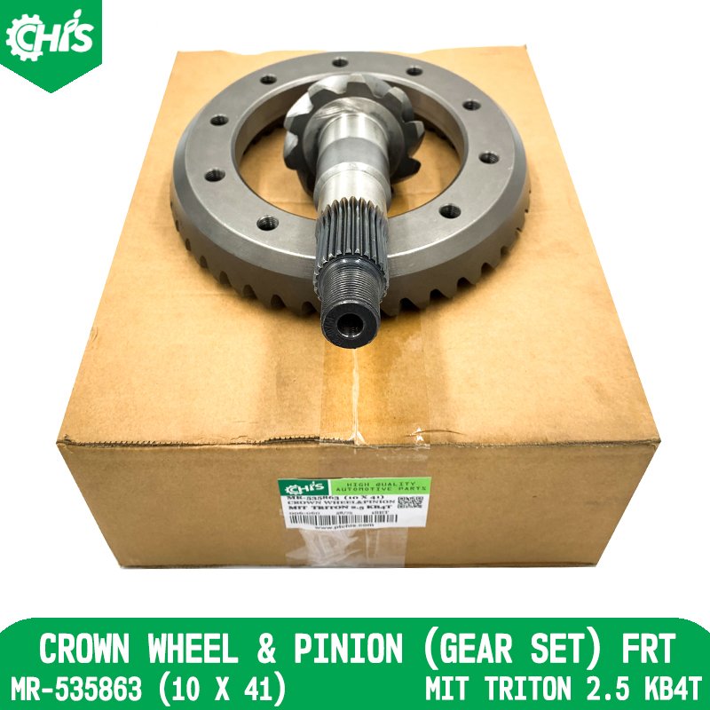 Crown Wheel & Pinion (Gear Set) Frt
