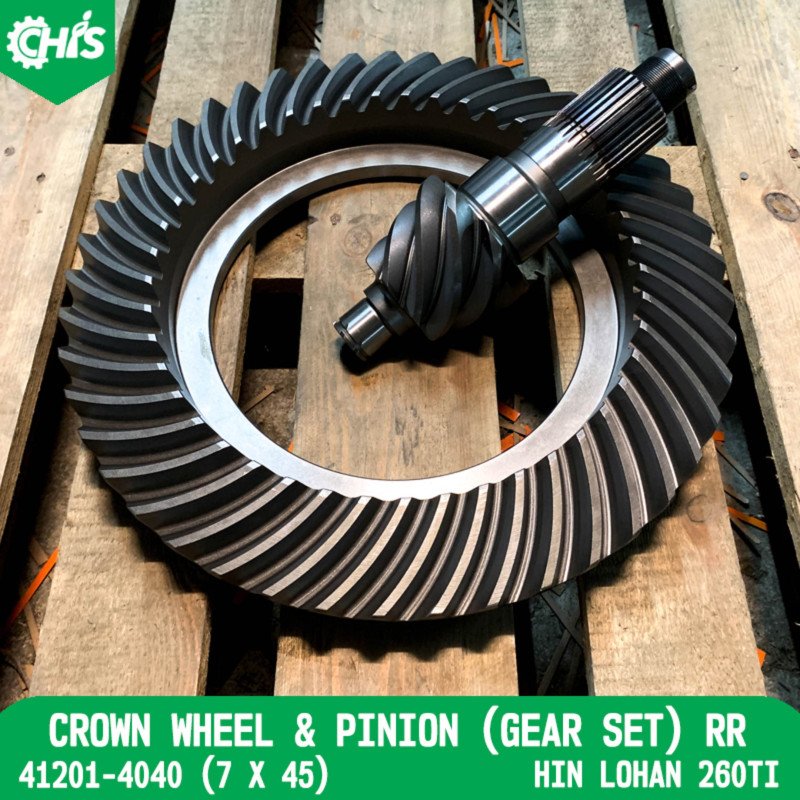 Crown Wheel & Pinion (Gear Set) Rr