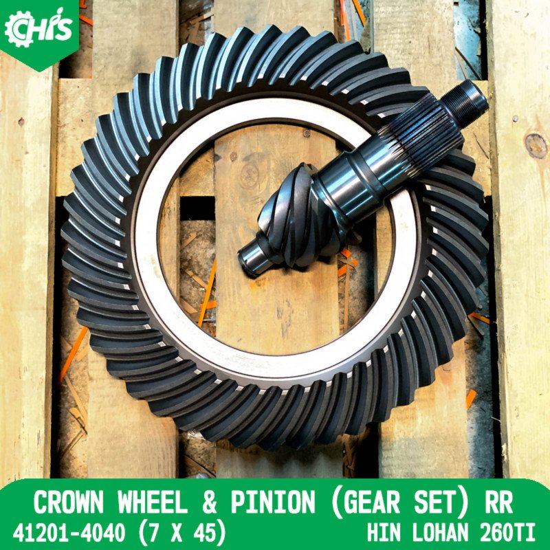 Crown Wheel & Pinion (Gear Set) Rr