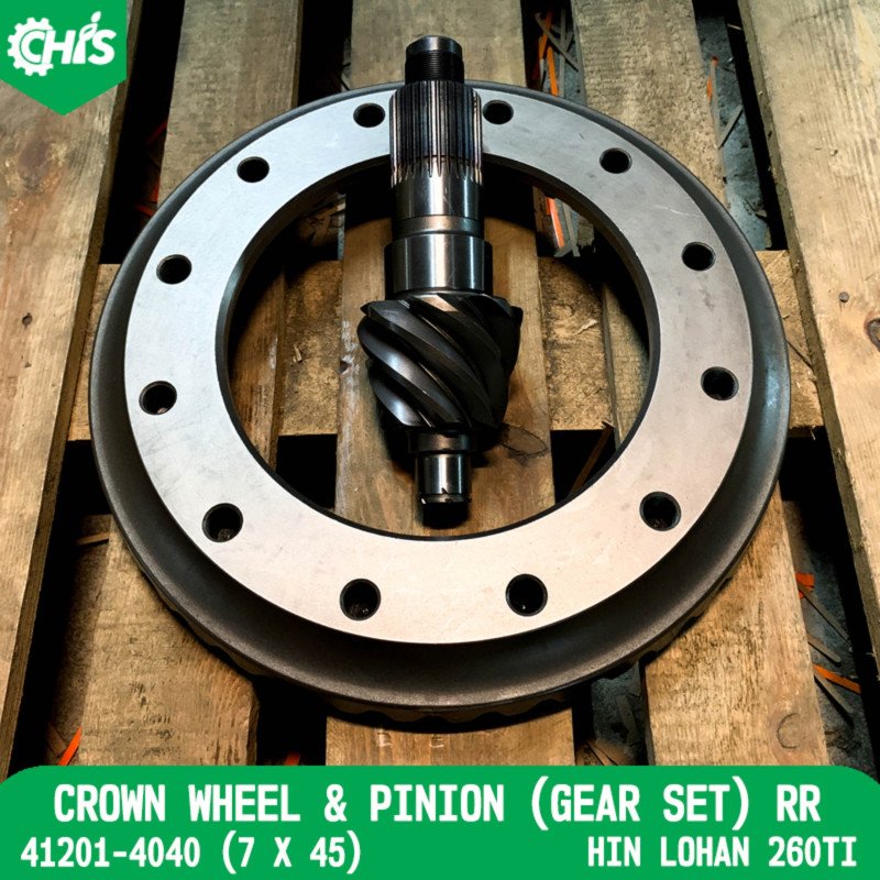 Crown Wheel & Pinion (Gear Set) Rr