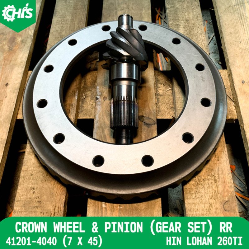 Crown Wheel & Pinion (Gear Set) Rr