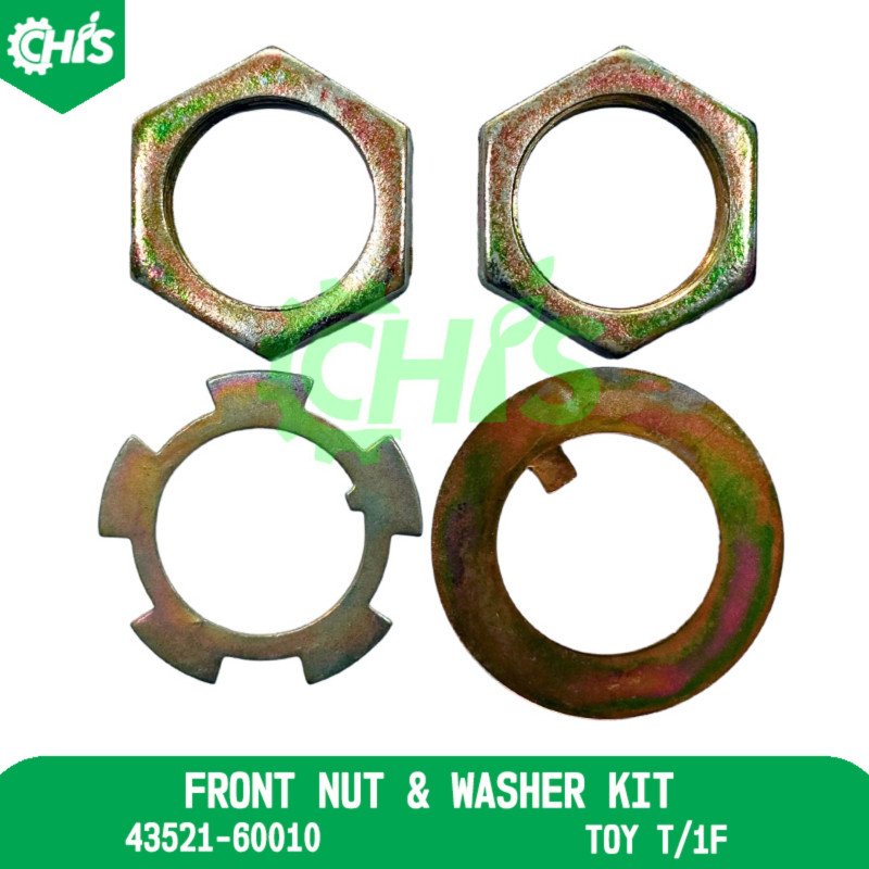 Front Nut & Washer Kit
