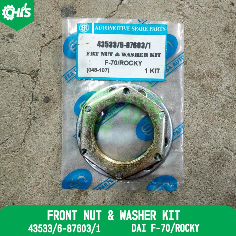 Front Nut & Washer Kit